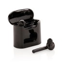 Gadżety reklamowe: Liberty wireless earbuds in charging case, black