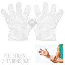 Gadżety reklamowe: guante polietileno alta densidad salus