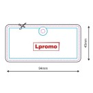 Reklamowy odświeżacz powietrza, prostokąt