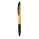 Gadżety reklamowe: Bamboo & wheatstraw pen, black
