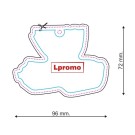 Zawieszki samochodowe zapachowe, forma lpf143