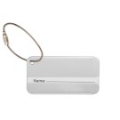 Aluminium luggage tag