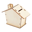 Gadżety reklamowe z nadrukiem (Housy wooden money bank)