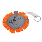 Gadżety reklamowe z nadrukiem (Lion reflective keyring)