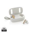 Gadżety reklamowe: RCS recycled plastic & bamboo TWS earbuds