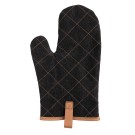 Gadżety reklamowe: Deluxe canvas oven mitt, black
