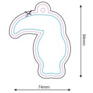 Zapachy samochodowe z logo, ptak, zwierzę, papuga