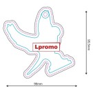 Zapachy samochodowe z logo, ptak