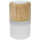 Bambusowy głośnik Bluetooth® Aurea z podświetleniem