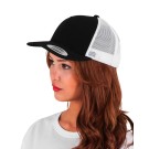 Dwukolorowa czapka Retro Trucker, Classics 6606T