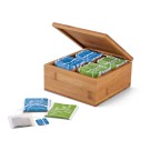 Gadżety reklamowe z logo dla firmy (ARNICA. Bamboo tea box)