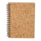 Gadżety reklamowe: nature cork rings notebook