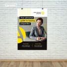 Plakat jednostronny A1, 350 GSM