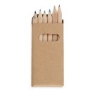 Gadżety reklamowe: 6 colouring pencils set