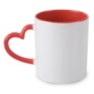 Gadżety reklamowe: heart sublimation mug