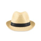 Natural straw hat