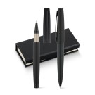 Gadżety reklamowe z logo dla firmy (BENTON. Roller pen and ball pen set in metal)