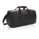 Gadżety reklamowe: Fashion black weekend bag PVC free, black