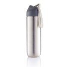 Gadżety reklamowe: Neva water bottle metal 500ml, grey/grey