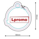 Zapachy samochodowe z logo, okrąg