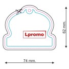 Reklamowe zapachy samochodowe, ornament