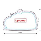 Zapachy samochodowe z nadrukiem reklamowym, forma lpf507