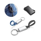 Gadżety reklamowe z logo dla firmy (CLOVE. Keyring in metal and PVC)