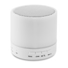 Round Bluetooth speaker LED
