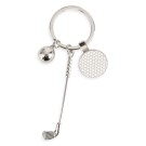 Gadżety reklamowe: metallic keyring golf
