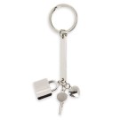 Gadżety reklamowe: charming heart shapedkeyringy-ring