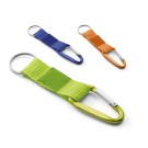 Gadżety reklamowe z logo dla firmy (FARRI. Keyring with carabiner)