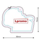 Zapachy samochodowe z nadrukiem , forma lpf 731