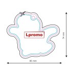 Zapachy samochodowe z logo, sylwetka