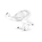Gadżety reklamowe z logo dla firmy (NOETHER. 3 in 1 USB cable)