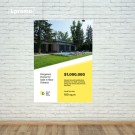 Plakat jednostronny B0, 350 GSM