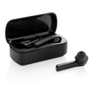 Gadżety reklamowe: Free Flow TWS earbuds in charging case, black