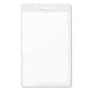 Transparent badge 7,5cmx12,5cm