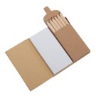 Gadżety reklamowe z nadrukiem (Crayon set with notepad)