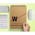 notes spiralowany z okładką, A5, 50 kartek