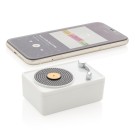 Gadżety reklamowe: Mini Vintage 3W wireless speaker, white