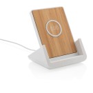 Gadżety reklamowe: Ontario 5W wireless charging stand, white