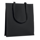 Shopping bag with gusset