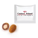 Migdały w czekoladzie w indywidualnym opakowaniu z Waszą reklamą