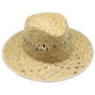 Gadżety reklamowe: green straw hat inside ribbon