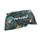 Koc plush z Państwa nadrukiem (dwustronny) 145x180 cm