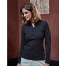 Damskie polo z długim rękawem Luxury Stretch, Tee Jays 146