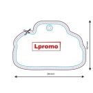 Zapachy samochodowe z wiadomością reklamową, forma lpf686