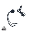 Gadżety reklamowe: RCS recycled TPE and recycled plastic 6-in-1 cable