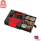 Zestaw pralin czekoladowych w pudełku z Waszą reklamą