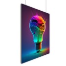 Ramka podświetlana LEDTEX, 50x200 cm, jednostronna